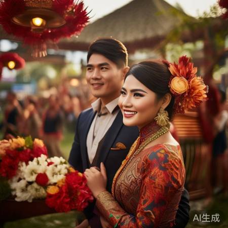 印尼婚礼特色浓