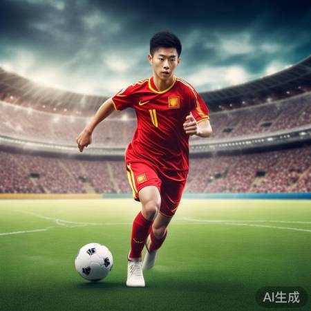 中国足球新星李昊带来惊喜