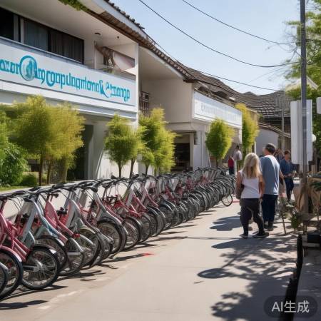 共建电动车停车场