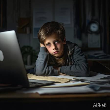 “男孩凌晨晕倒写作业，原因惊人