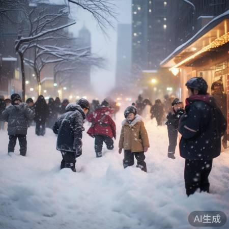 北京初雪，城市慢时光