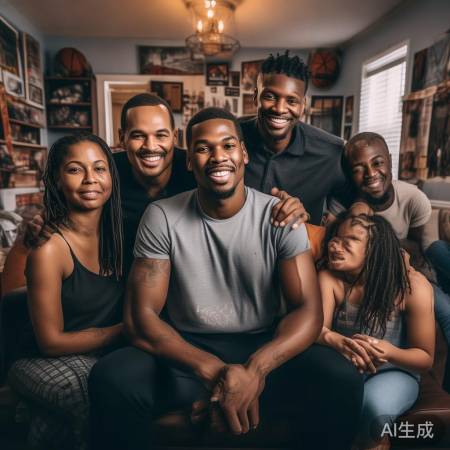 杜兰特得家人朋友支持