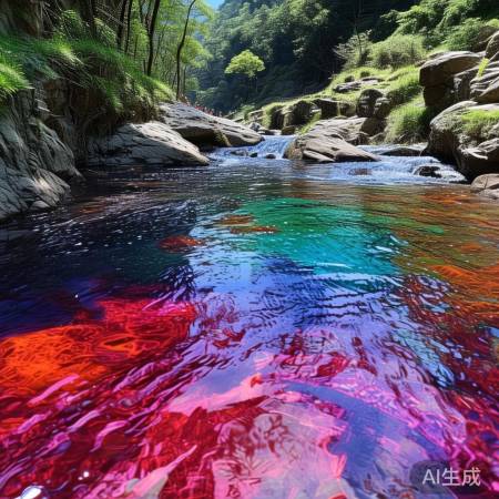 广西大明山溪水变色真相：不是污染，谣言粉碎！