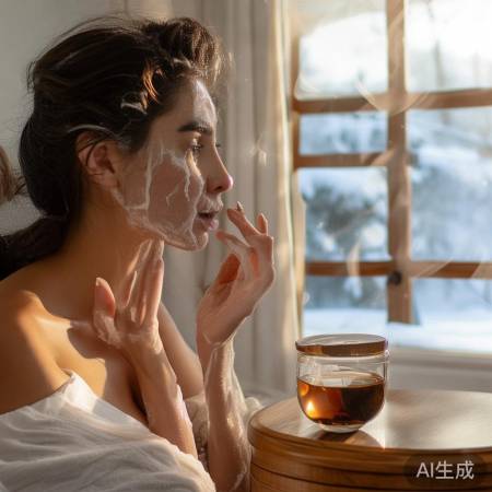 冬季保湿，护肤喝水水果