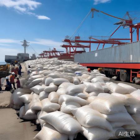 中国援古巴首批大米顺利交付，古巴民众欢欣鼓舞