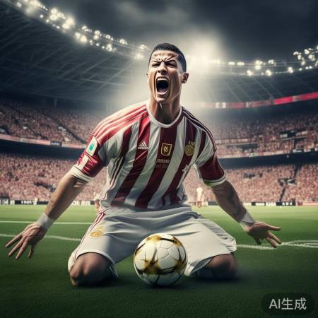 C罗怒吼照曝光：继续前进，信念如磐