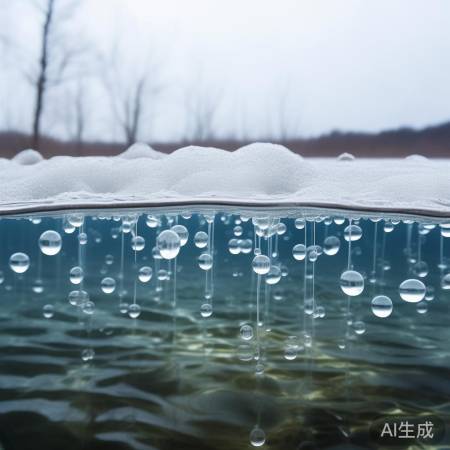 东北冰封奇观：揭秘冰层下亿万晶莹气泡的秘密