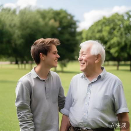 爷孙情深，陪伴成长