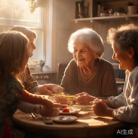 关心老人，家和万事兴