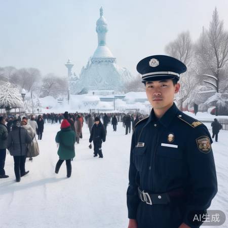 宋晓峰再次成为冰雪大世界守护者：保安新角色亮相