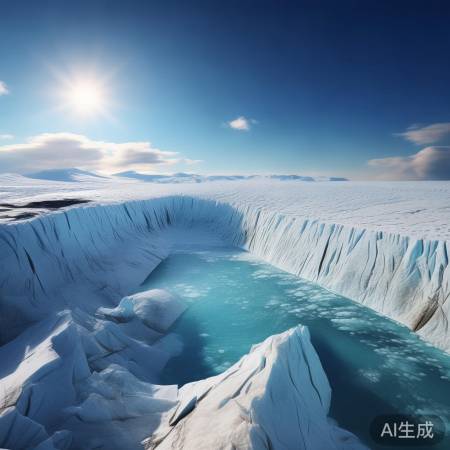 格陵兰岛冰川融化挑战