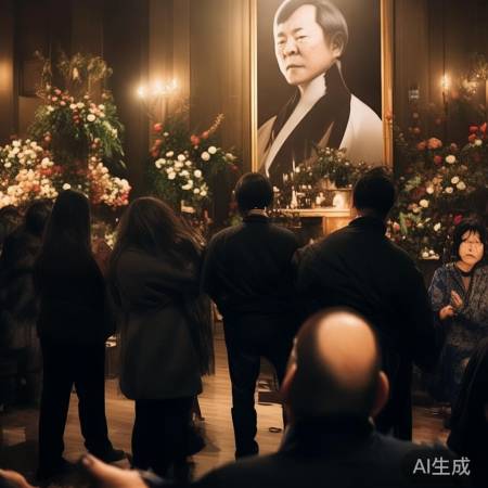 梁小龙告别仪式，影迷泪送武侠英