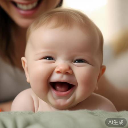 宝宝微笑瞬间：妈妈的爱，天然治愈法宝