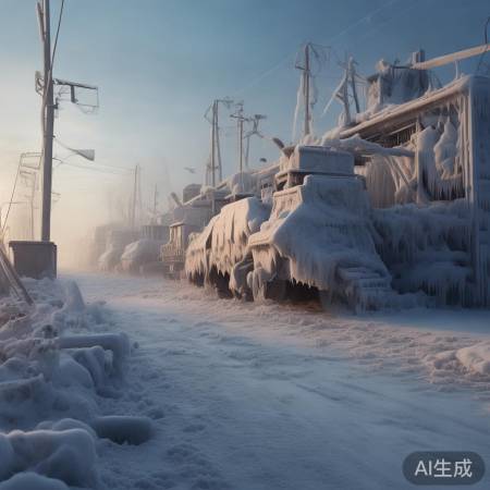 美国北达科他州严寒天气致石油产量下降