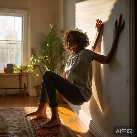 每天靠墙蹲一蹲，身体健康的秘密法宝