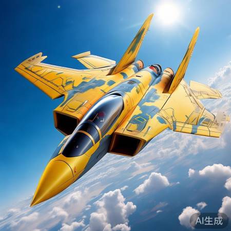 黄皮歼20亮相，震撼我国空天领域