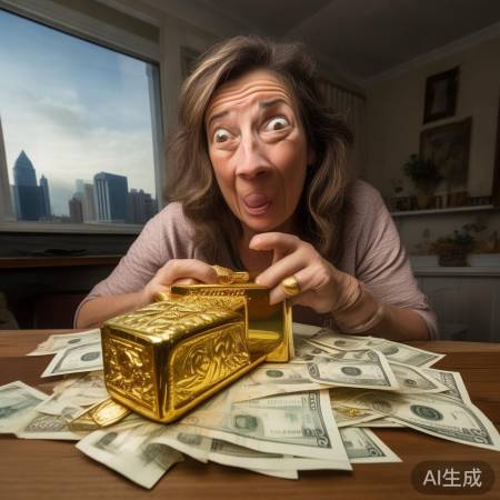 黄金飙升，手握金条赚大钱