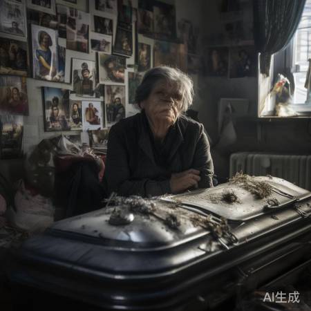 阿姨丧夫丧子，殡葬费困境