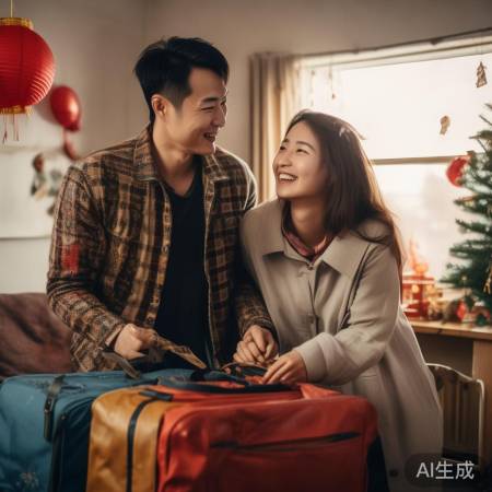 夫妻提前20天请假回老家过年的温馨安排