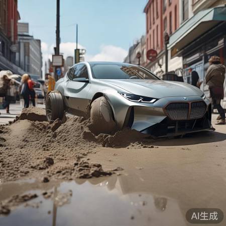 电动车与宝马无接触摔倒：意外事故引出责任归属新焦点