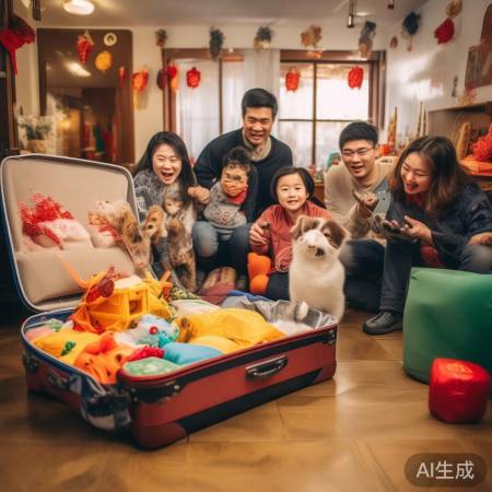 毛孩子高铁带回家，团圆过年新体验