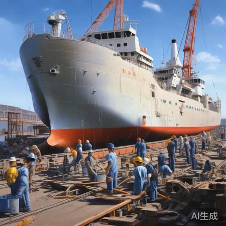 中国造船业全球领先