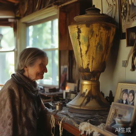 奶奶捡车牌挡火十年，车牌成传家宝