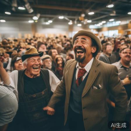 “吴克群主持拍卖，笑声不断”