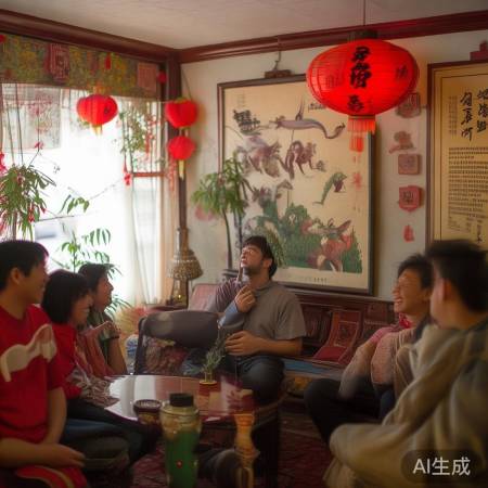 马尔福点赞春联，忆留学生活