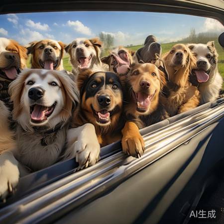 狗狗渴望家的温馨瞬间