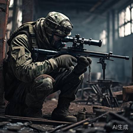 狙击手小李工厂埋伏