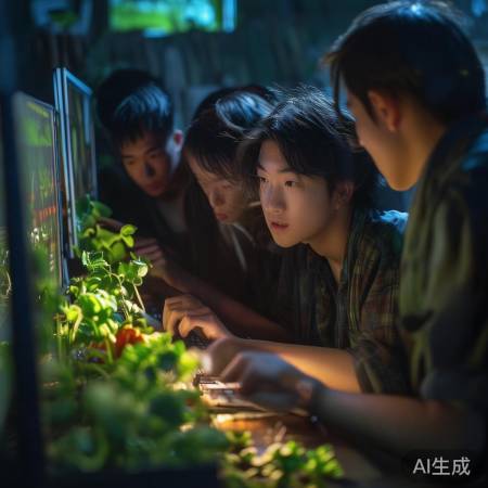 夜幕偷菜乐无边