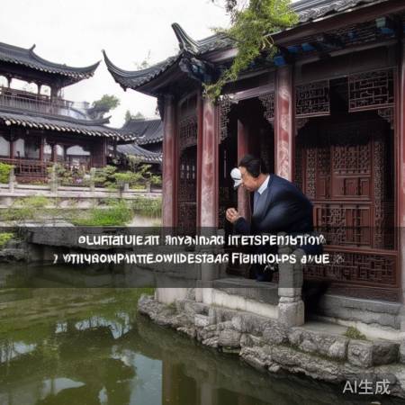 乌拉圭总统豫园游拍照留念