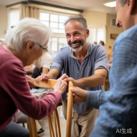 李大哥退休后热心公益，助人为乐