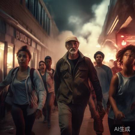 幸运儿冷静撤离