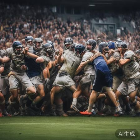 冲突升级，众人拉架喊停