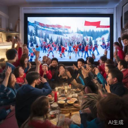 为谷爱凌加油，中国冰雪军团热血