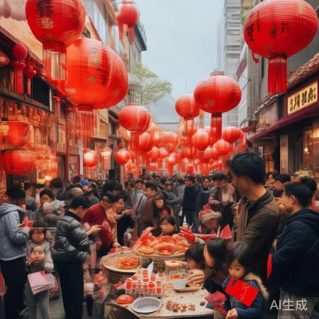 外国友人为中国年味着迷