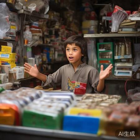 童言无忌，小老板卖烟趣