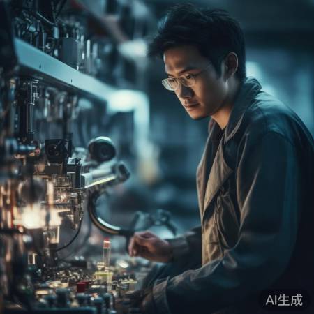 科研工程师专注调试