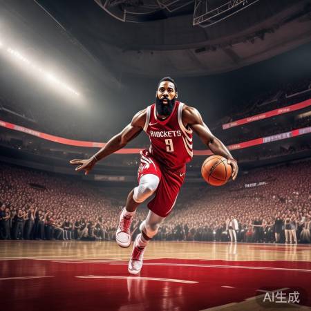 哈登主场首秀大放异彩