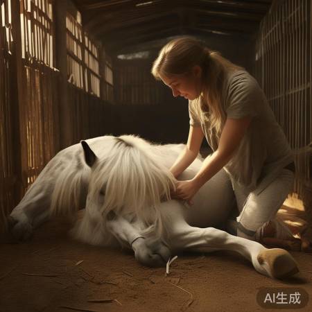 马儿也有情，需关爱呵护