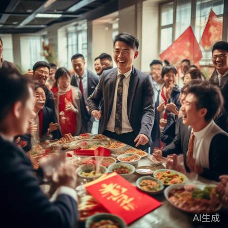 河南老板年会大放水：万元红包助力热闹氛围