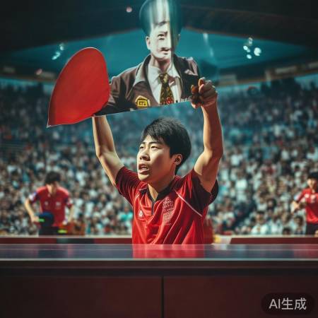 “樊振东致敬马龙，传承体育精神