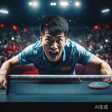 樊振东欧冠赛场喜讯：恭喜发财，为国争光