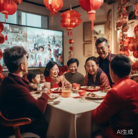 过年方式大变，亲情疏远