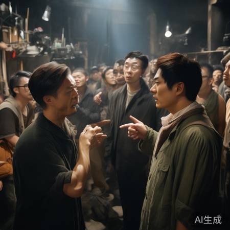 “古天乐周秀娜片场争议”