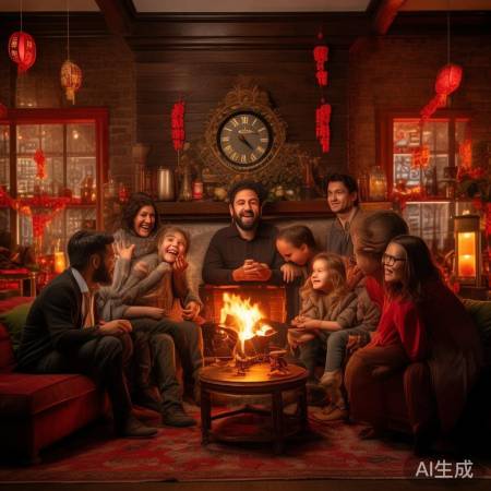 除夕守岁，家庭传承