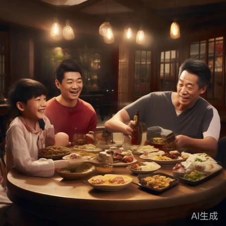 小张爸比酒宴温馨感人