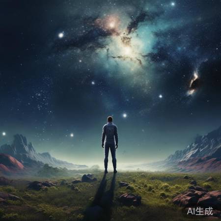 宇宙奥秘无穷，尘埃生机无限。